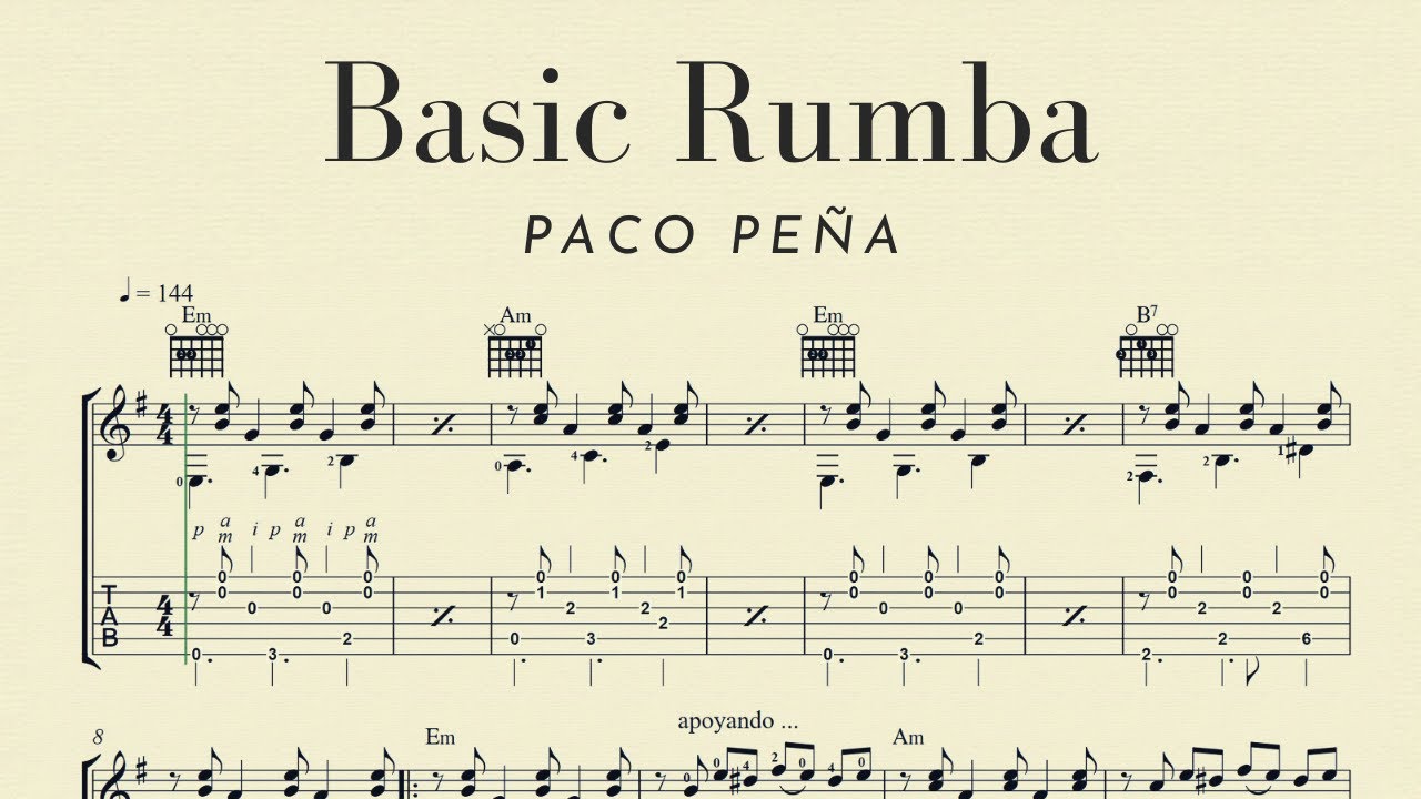 Basic Rumba Flamenca - YouTube