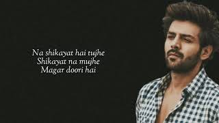 Yeh Dooriyan (Lyrics) Love Aaj Kal 2  | Mohit Chauhan | Sara , Kartik | Pritam