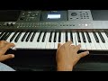 oh viswasya yogya christian telugu song playing on keyboard