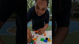 LEGO Basketball Challenge 🏀️ | Rock Paper Scissors Trend #Shorts