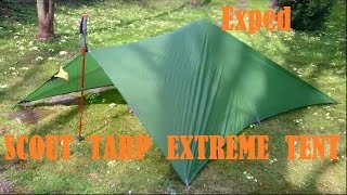 2015 New - Exped Scout Tarp Extreme - Tarp Tent !