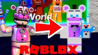 Creating Five Nights At Candys Animatronics In Roblox Animatronic World - using the scooper on animatronics in roblox animatronic world