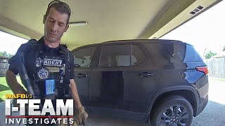 I-TEAM: Bail bonds agent’s profanity-laced tirade caught on camera during home search