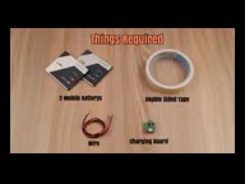 How To Make A Power B Ank Using Old Mobile Phone Battery - YouTube