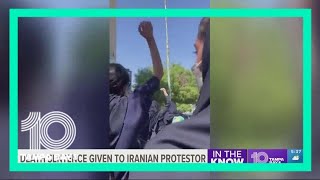 Report: Iran sentences anti-government protester to death