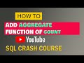 SQL # 13: Aggregate Functions COUNT