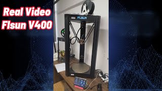 Real Video of 3D Printer Flsun V400 - Amazing Details!