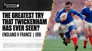 THE GREATEST FRENCH TRY? 🇫🇷 | Philippe Saint-André with a wonder try.