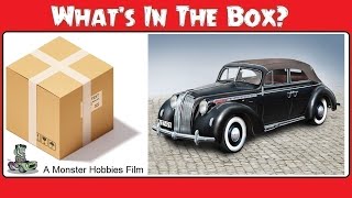 What's In The Box? - The 1938 Opel Admiral Open Top Sedan by ICM - A Model Car Unboxing Video