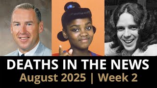 Who Died This Week | August 2025 #2 Celebrity Deaths & More