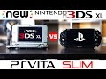 New Nintendo 3DS XL Vs PS Vita Slim Full Comparison