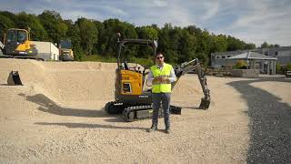 Volvo EC18, ECR18 Electric - Compact Excavator Walkaround