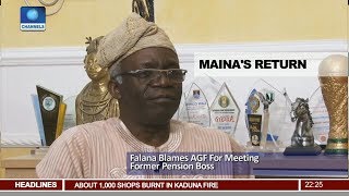 Falana Blames AGF For Meeting Former Pension Boss Pt.2 |News@10| 01/12/17