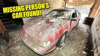 Missing Person's Car FOUND! Abandoned Car RESCUED | Satisfying First Wash Since 2006