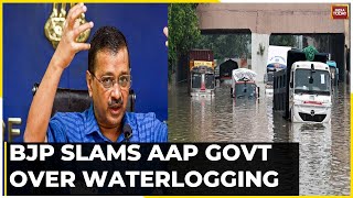 Delhi Flood Havoc: Rain Threat Over Flooded Delhi, BJP Slams AAP Govt Over Waterlogging