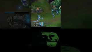 HOW TO OUTPLAY 2 LOOSERS ON BOTLANE #shorts