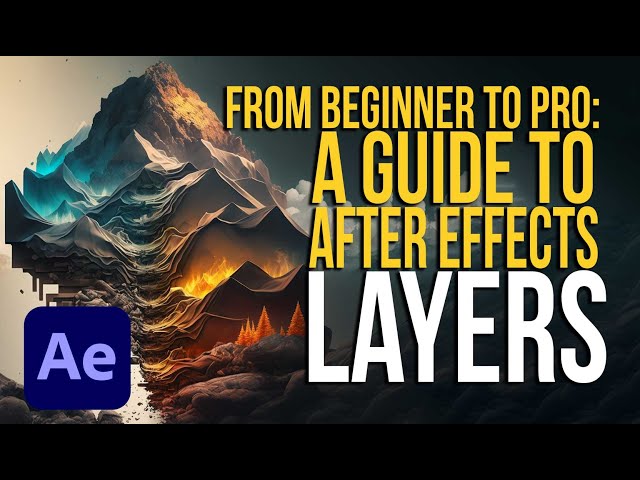 After Effects Starter Guide Videotrainers