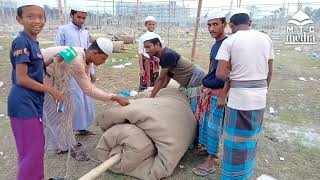 কিভাবে গুচানো হয়।চরমোনাই ফাল্গুন মাহফিলের  ৬ টি মাঠের মালামাল দেখে আসি এক নজরে