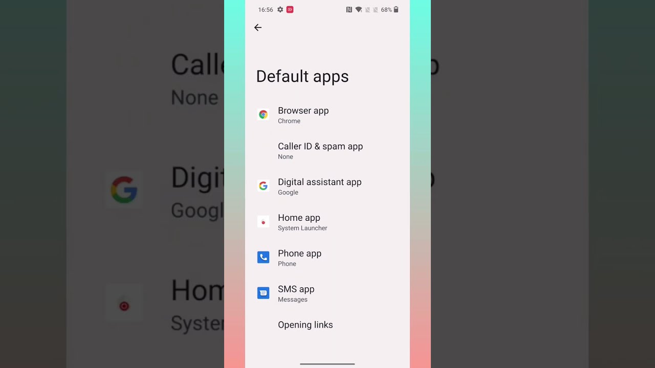 How to Change Default Apps in OnePlus 10 Pro, 10r, 10t Set Phone as Default #shorts