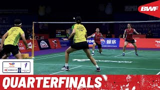 TotalEnergies BWF Sudirman Cup Finals 2023 | China vs. Indonesia | Quarterfinals