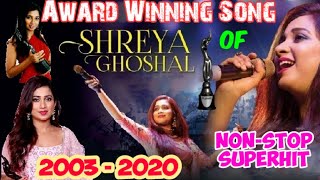 Shreya Ghoshal's all Filmfare award winning song ||Shreya Ghoshal non stop hit Hindi Bollywood songs