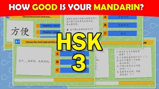 HSK 3 Quiz | How confident are you in your Mandarin skills? Prove it! #5