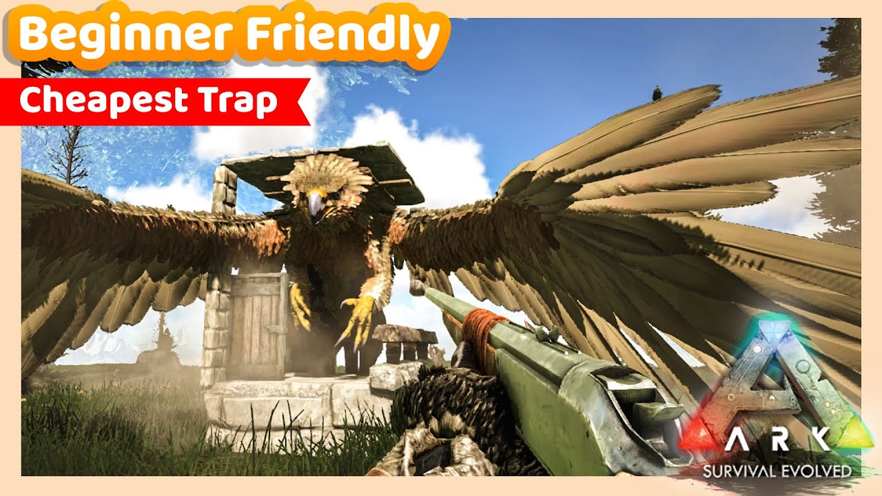 Easy Griffin Taming Guide ( Cheapest Trap 2022 ) | ARK Survival Evolved ...