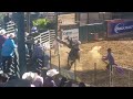 monta de toros impresionantes