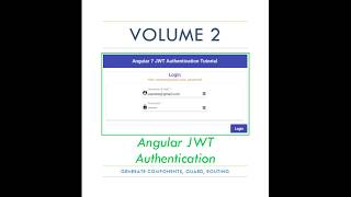 Angular Authentication - Angular 7 Tutorial Vol 2 - Angular, Java, MongoDB