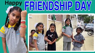 Janavi FRIENDSHIP DAY comedy video || rider mallesh new comedy video || childrens funny videos