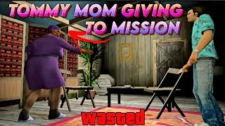 TOMMY MOM GAVING TO MISSION
