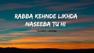 Rabba Kehnde Likhda Naseeba Tu Hi - Tu Chodiyon Na - Slowed & Reverb