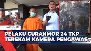 Hanya 5 Detik! Polisi Tangkap Pelaku Curanmor di 24 Lokasi