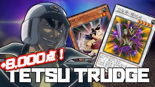 【デュエルリンクス】牛尾哲 Lvl.40スコア8,000点周回デッキ！Duel links 5D's How to Farm Tetsu Trudge Lvl.40