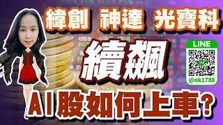 緯創 神達 光寶科 續飆 AI股如何上車?｜股市易點靈 許毓玲 分析師｜20230704