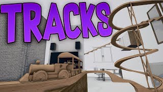 Tracks - Wooden Toy Train Simulator! - Stunts & Passengers - Tracks Gameplay