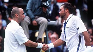 Andre Agassi vs Pat Rafter 2000 Wimbledon Semifinal Highlights