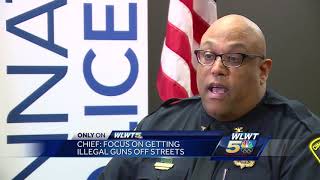 Cincinnati police chief: Focus on getting illegal guns off streets