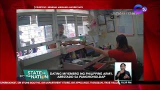 Dating miyembro ng Philippine Army, arestado sa panghoholdap | SONA