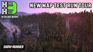 NEW Mod Map Tour - Highway Haulin 3 The Region - Snowrunner