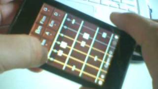 iPhone Guitar App - Canon in D / アイフォンのギターアプリでパッヘルベルのカノン演奏してみた