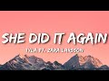 Tyla - SHE DID IT AGAIN (Lyrics) ft. Zara Larsson