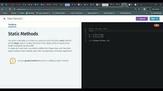 101 Static Methods | Python Developer | Sololearn