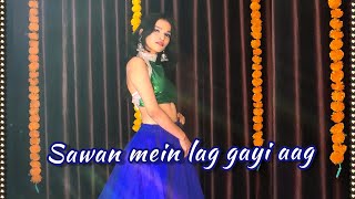 Sawan Mein Lag Gayi Aag Dance - Indoo Ki Jawani | Kiara Advani, Aditya S | DUET WITH US | #Shorts