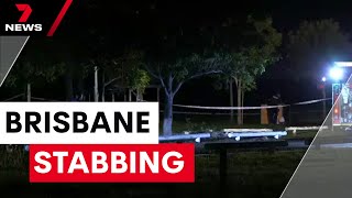 Shocking Brisbane stabbing incident | 7 News Australia