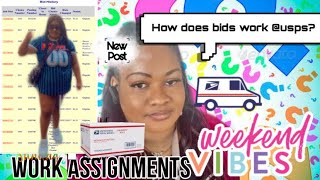 How does job bids work @usps! Let’s get those good off days!(detailed video!)