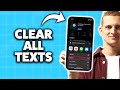 How To Delete All Unknown Messages On iPhone 2026 (Step-By-Step Tutorial)