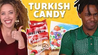 We Tried Turkish Candy 🍬 TASTE TEST!