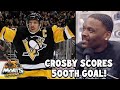 Pittsburgh Penguins Sidney Crosby Scores 500th Goal