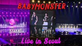 BABYMONSTER (베이비몬스터) LIVE IN SEOUL | See You There Concert Vlog